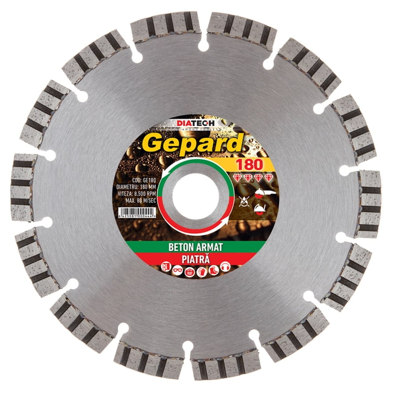 Disc diamantat GEPARD GE180