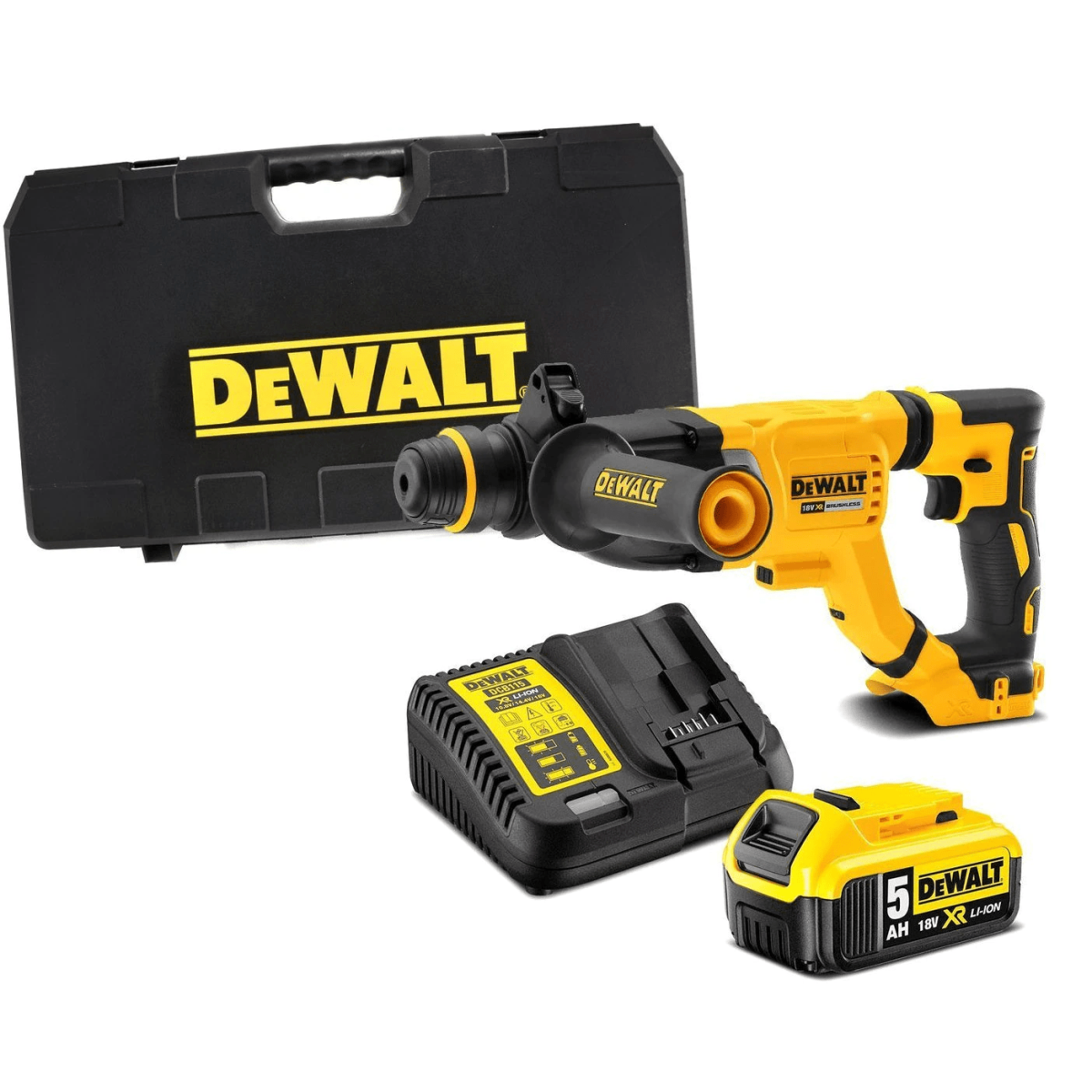Ciocan rotopercutor DeWalt DCH263P1-QW