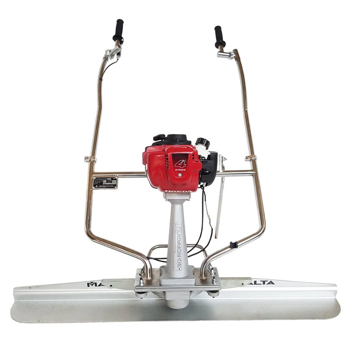 Motor rigla vibranta MCD-4, motor Honda GX35, Prindere pe bila