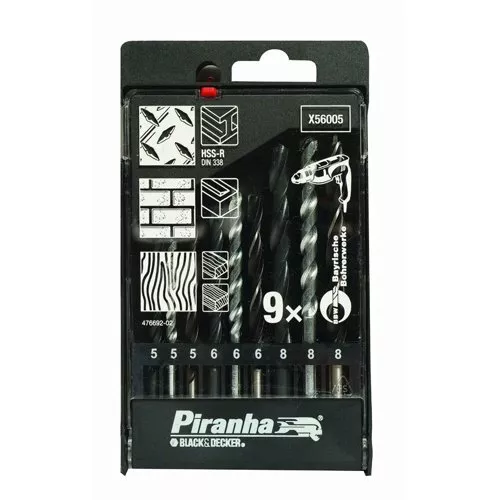 Black & Decker Piranha X56005-QZ Set de Burghie