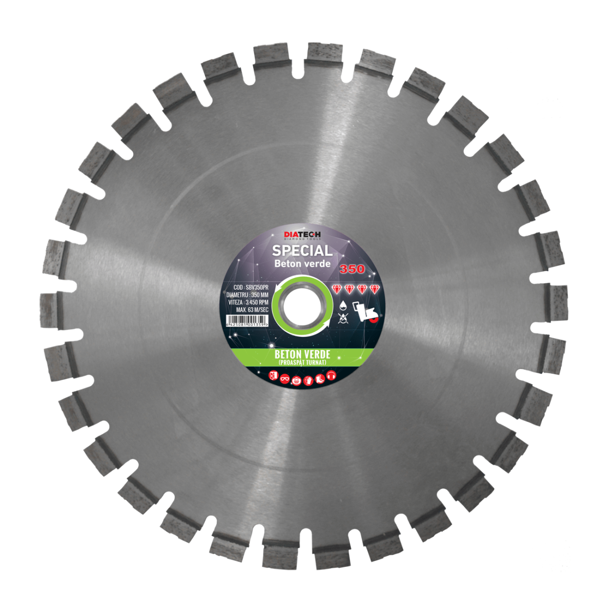 Disc diamantat Diatech SBV350PR