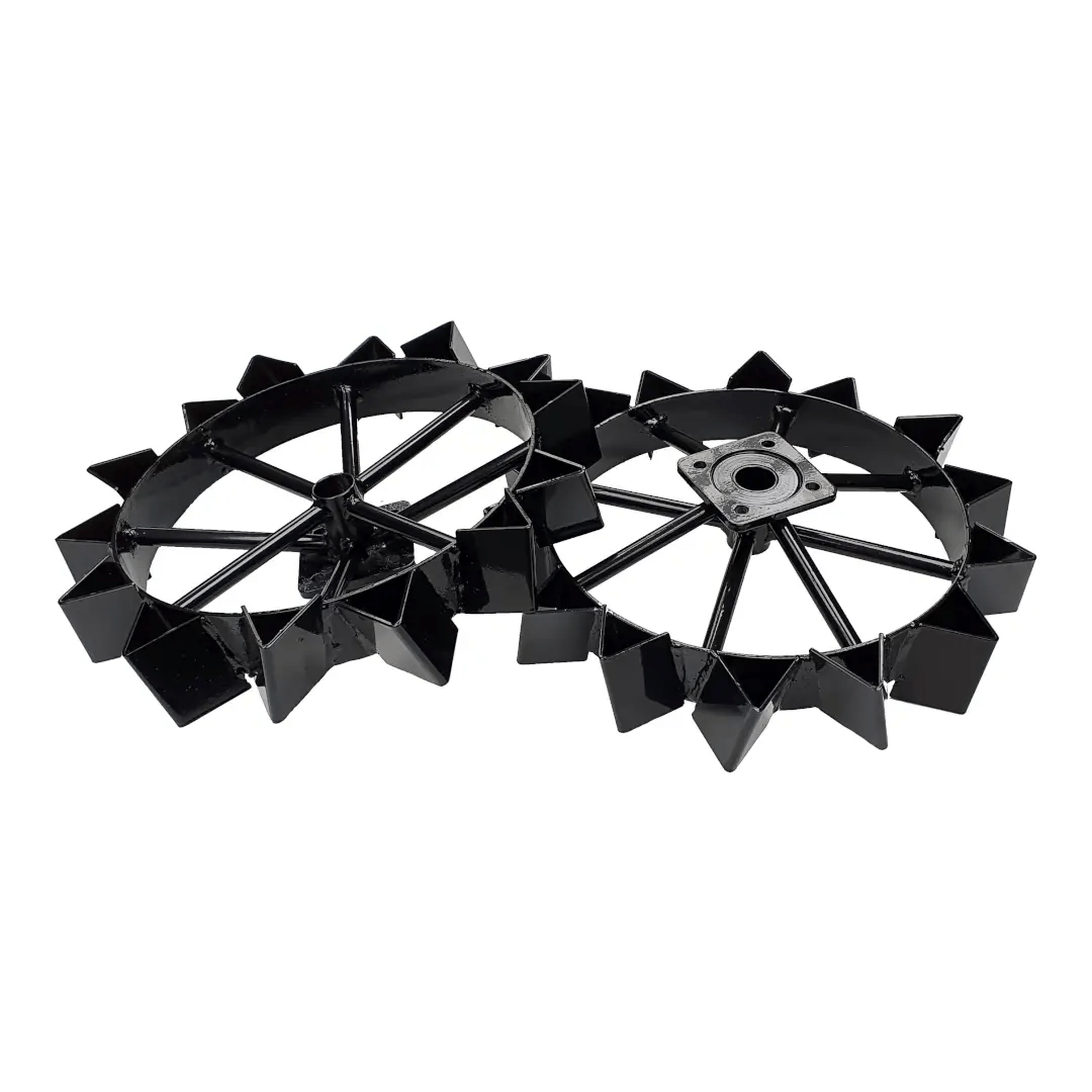 Set 2 roti metalice 450x30x75 mm