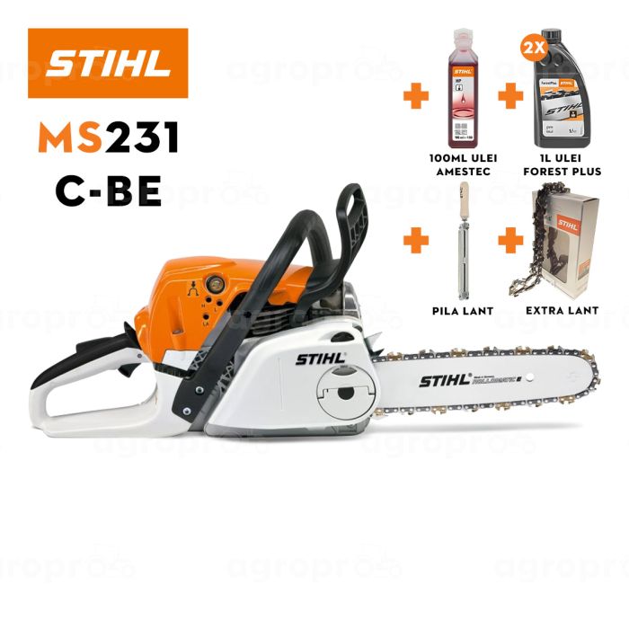 Motoferastrau Stihl MS 231 2.7 CP sina 35cm