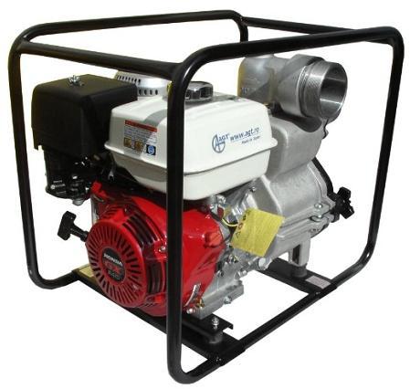 Motopompa apa murdara AGT SWT 80, motor Honda, 8 CP, 5.3 l