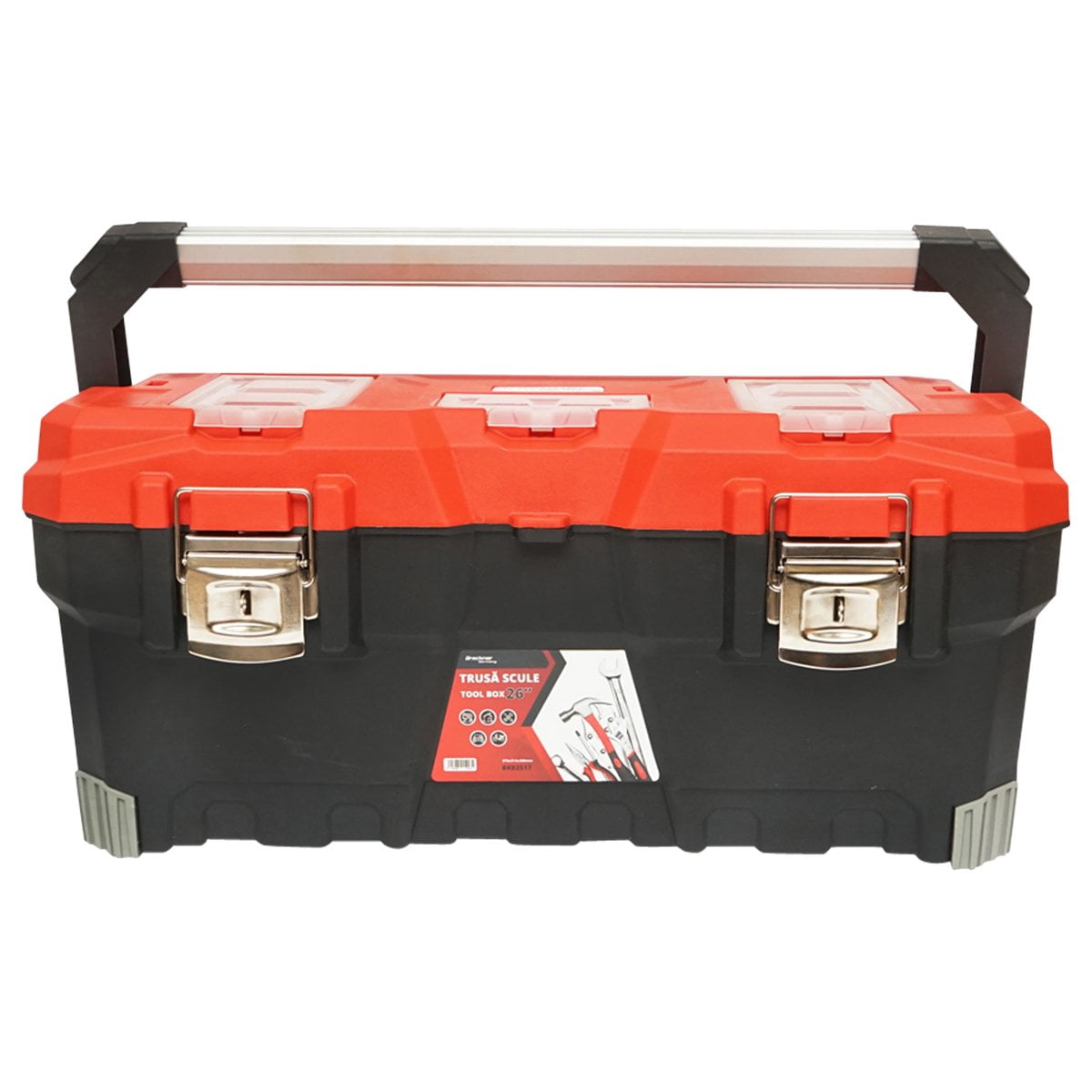 Cutie pentru scule profesionala cu maner aluminiu 26" Breckner