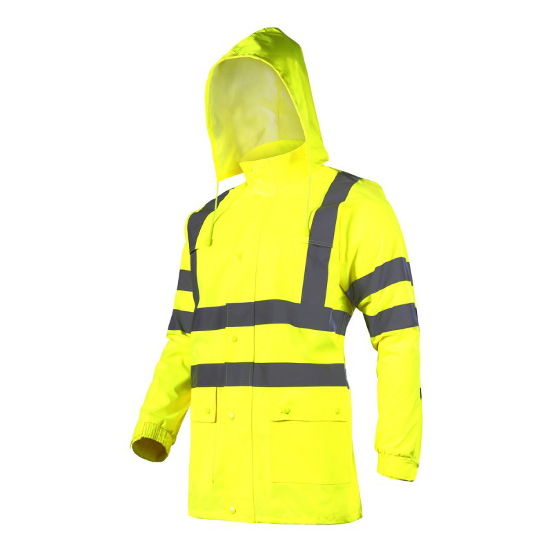 JACHETA REFLECTORIZANTA IMPERMEABILA / VERDE - 3XL