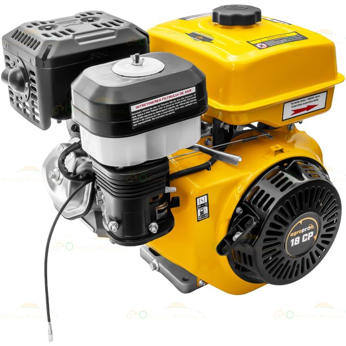 Motor pe benzina 17.5 CP, 439 CC cu ax canlat de 25mm