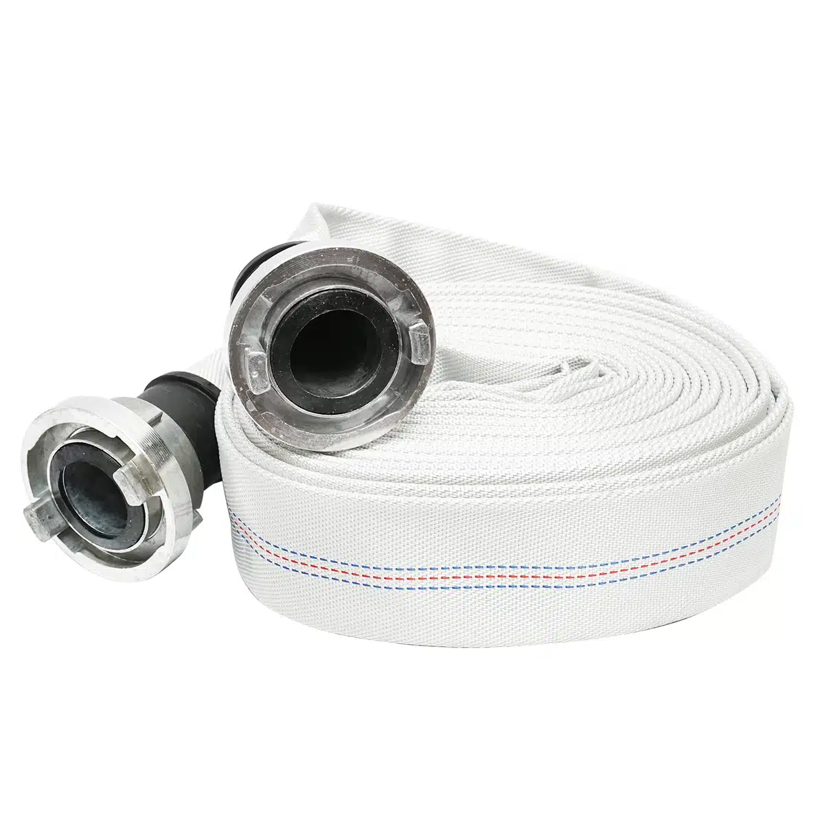 Furtun irigatii/pomp. din PVC 2 toll, lungime 20m cu racorduri aluminu, max 10bar, panzat