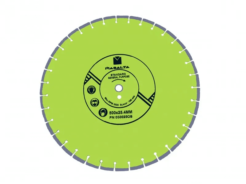 Disc diamantat standart 450mm MASALTA