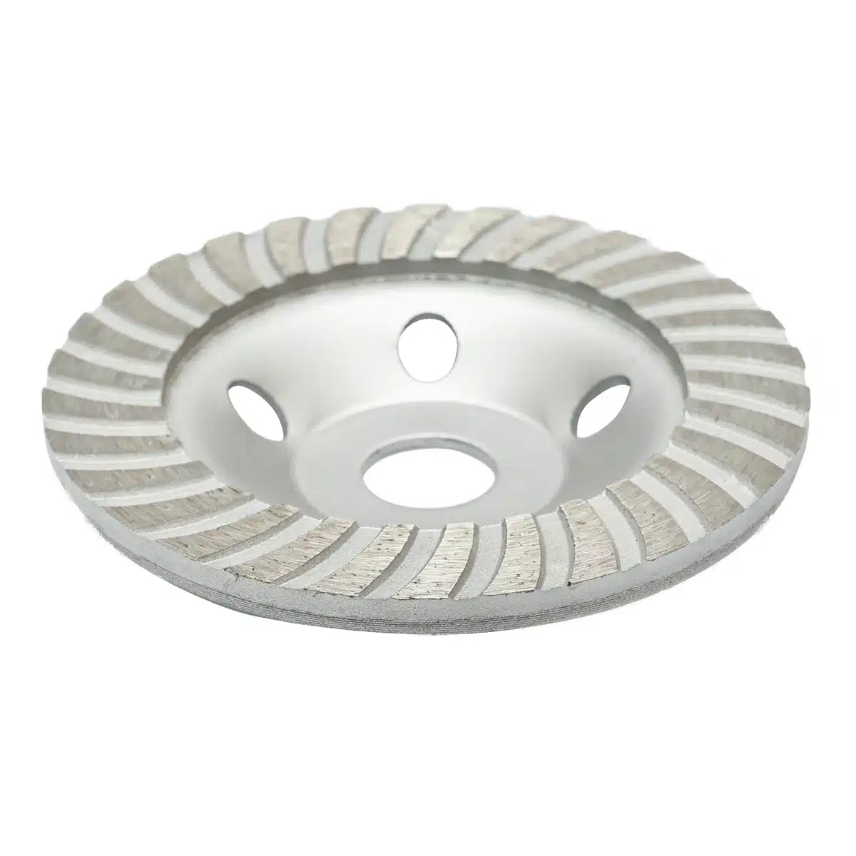Disc diamantat segmentat tip cupa 125x22.23mm pentru slefuire beton, granit si marmura