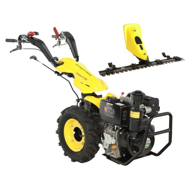 Motocositore 14 CP pornire electrica si bara de cosire de 120 cm Campo U16E