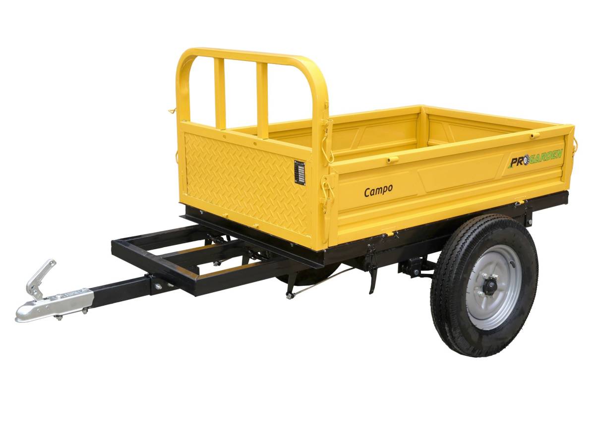 ProGARDEN Campo RM500CT 500kg minitractor, 1 osie, prindere cupla