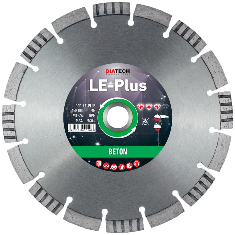 Disc diamantat segmentat LE-Plus 300