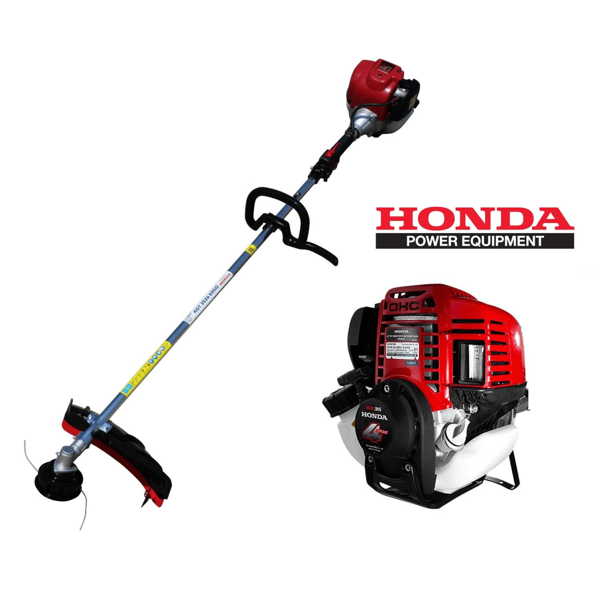 Motocoasa profesionala AGT 5026 ERGO, motor Honda 2cp
