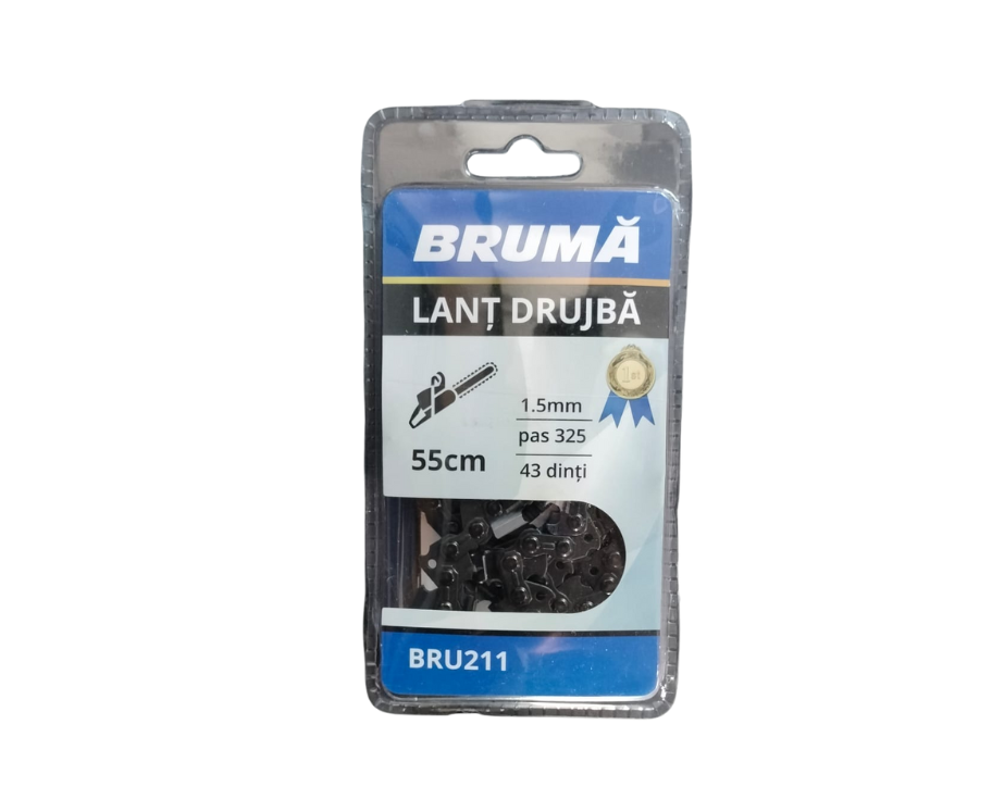 Lant drujba 55 cm, 43 dinti, pas 325, canal 1.5 mm