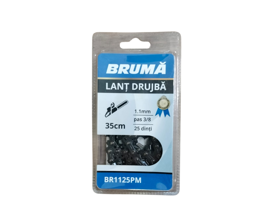 Lant drujba 35 cm, 25 dinti, pas 3/8, canal 1.1 mm