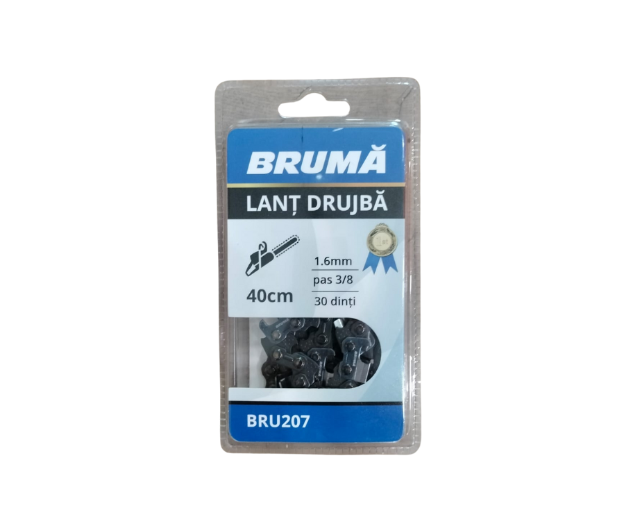 Lant drujba 40 cm, 30 dinti, pas 3/8, canal 1.6 mm