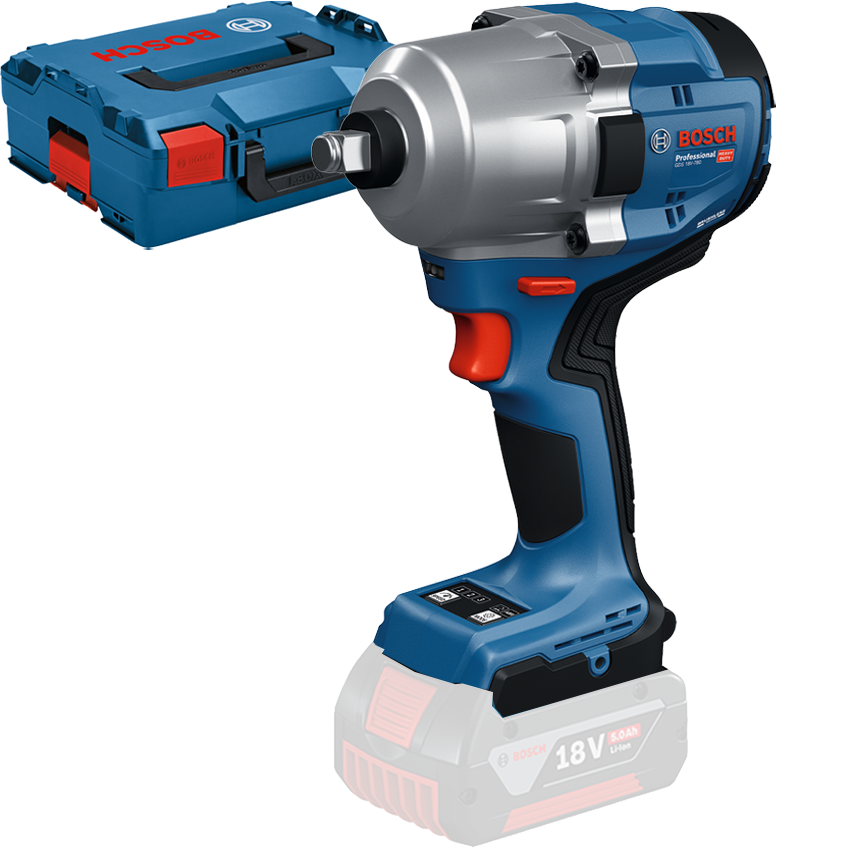 GDS 18V-780 (SOLO), Surubelnita cu impact brushless, Li-Ion, 780Nm, prindere 1/2", fara acumulator in set + L-BOXX