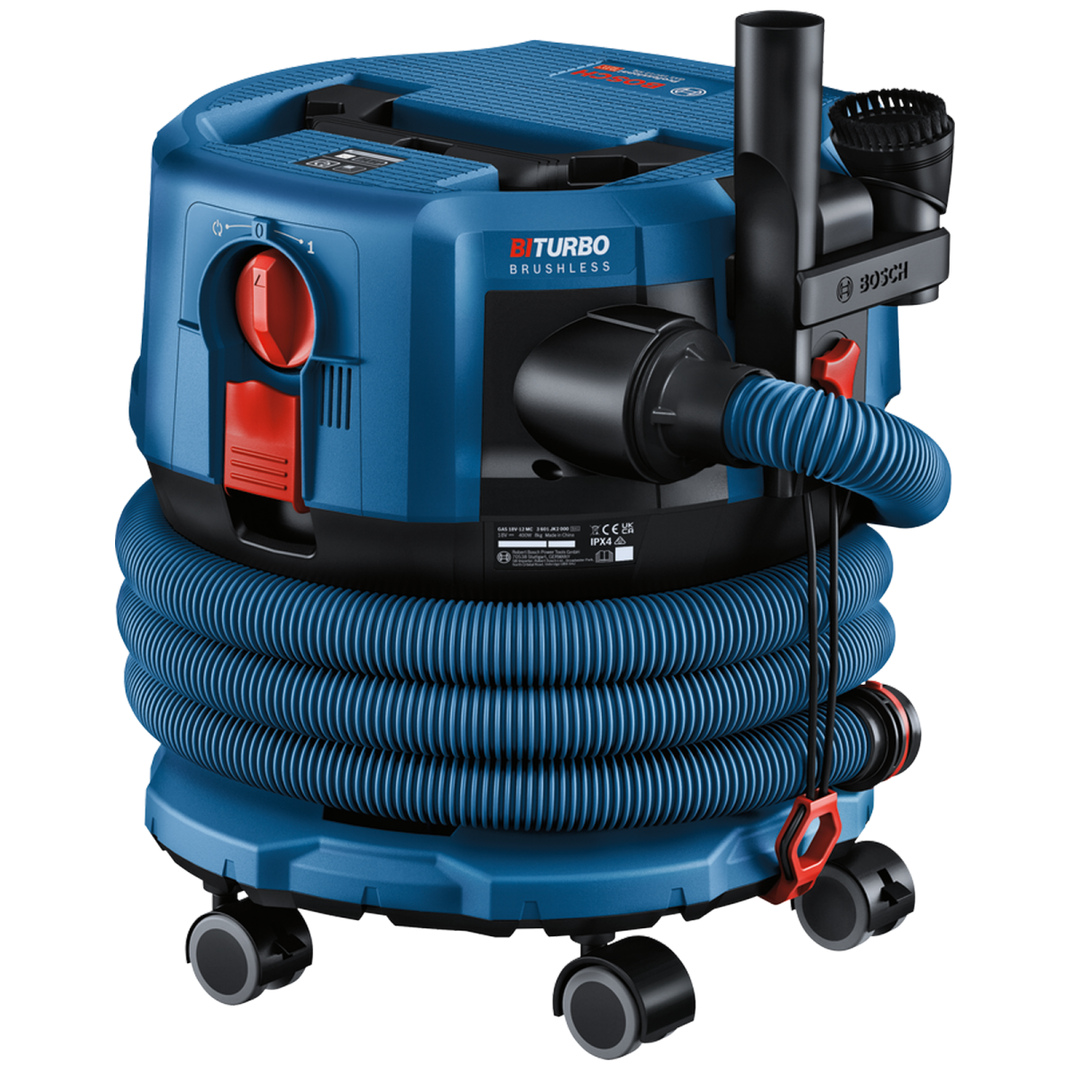 GAS 18V-12 MC (SOLO) Aspirator, BITURBO brushless (fara acumulator si incarcator)