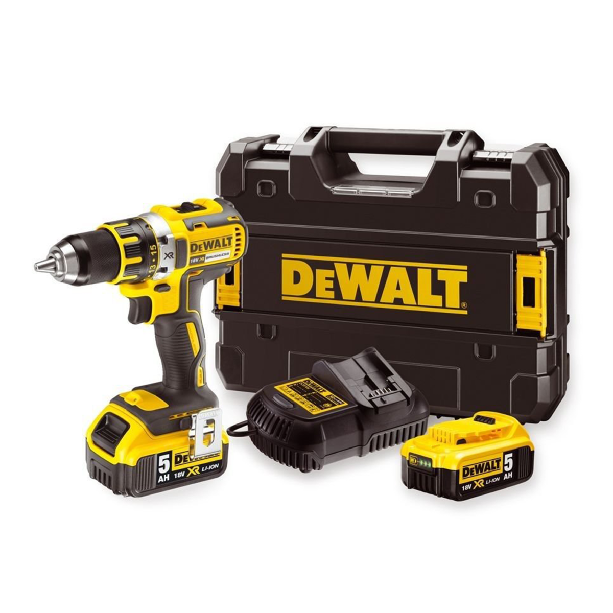 DCD791P2-QW Masina de gaurit si insurubat Li-Ion, 70Nm, brushless + Valiza