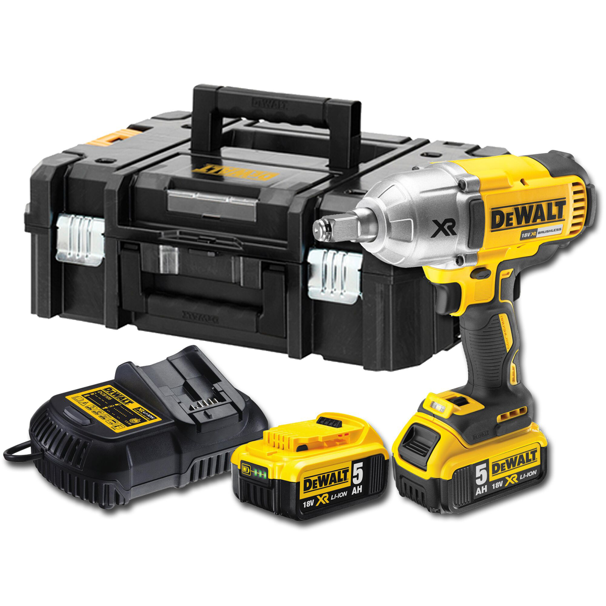 DCF899P2-QW, Surubelnita cu impact Li-Ion, 950 Nm, brushless
