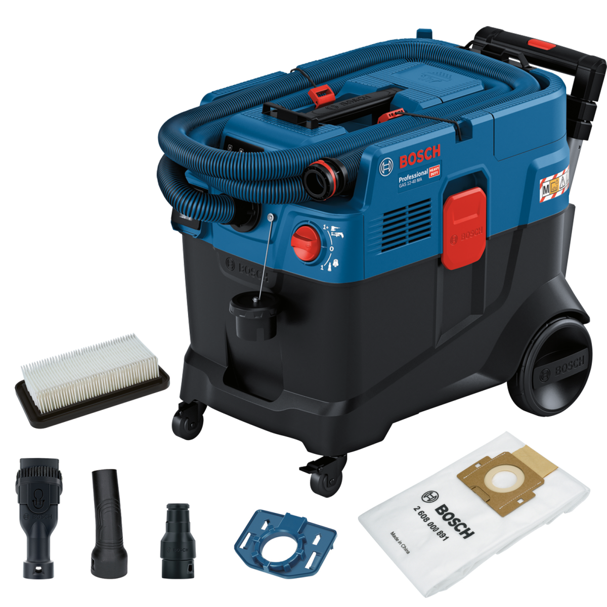 GAS 12-40 MA, Aspirator universal cu furtun antistatic 1200 W