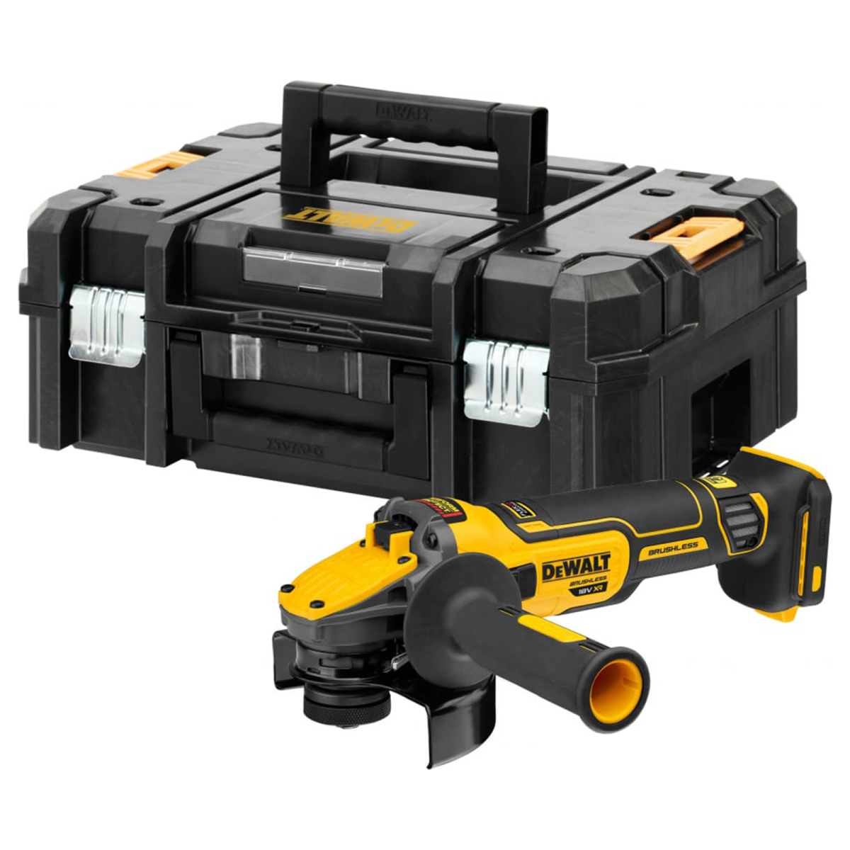 DCG409VSNT-XJ Polizor unghiular Li-Ion, brushless, Ø125 mm + Valiza (fara acumulator si incarcator)