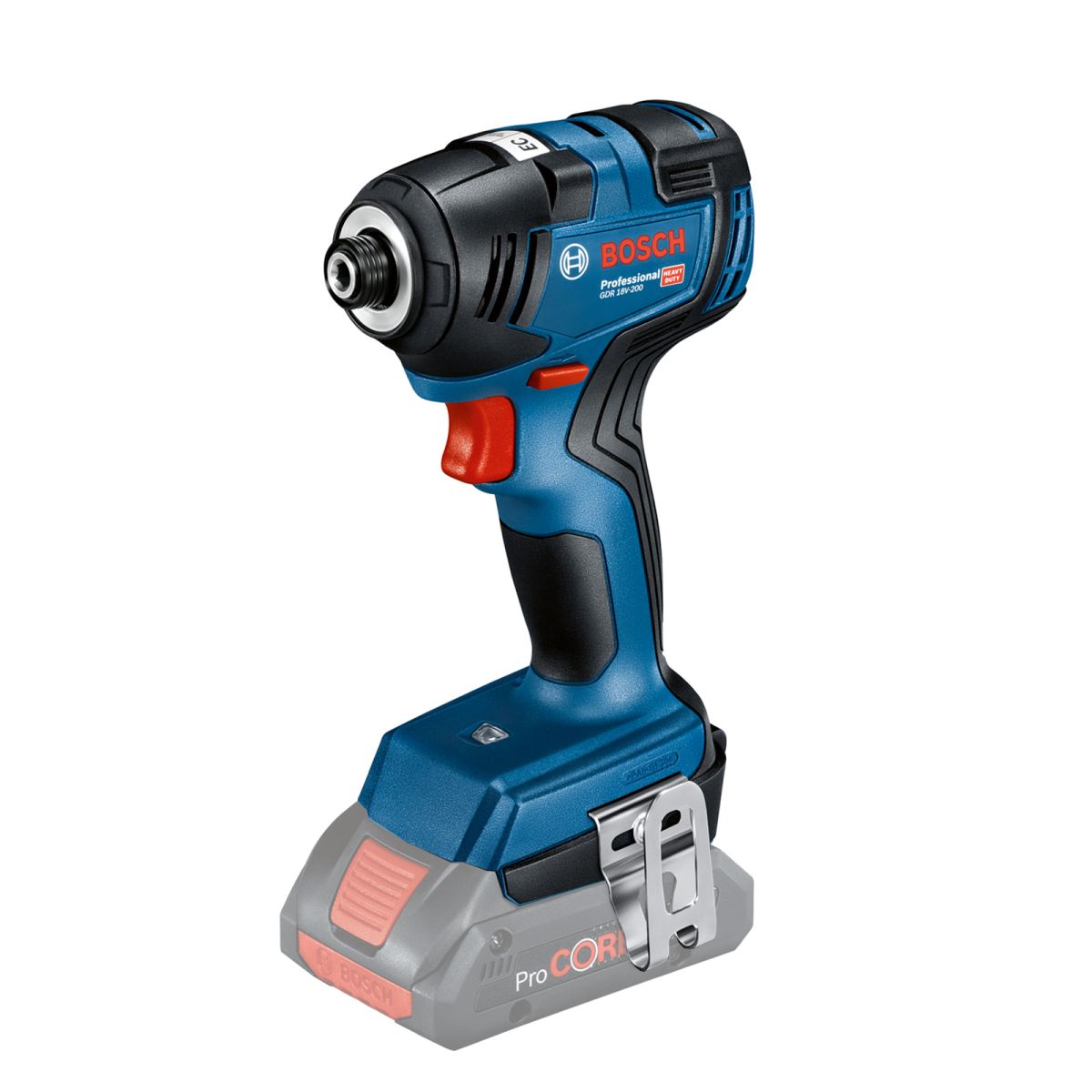 GDR 18V-200 (SOLO), Surubelnita cu impact Li-Ion, 200 Nm, brushless (fara acumulator si incarcator)
