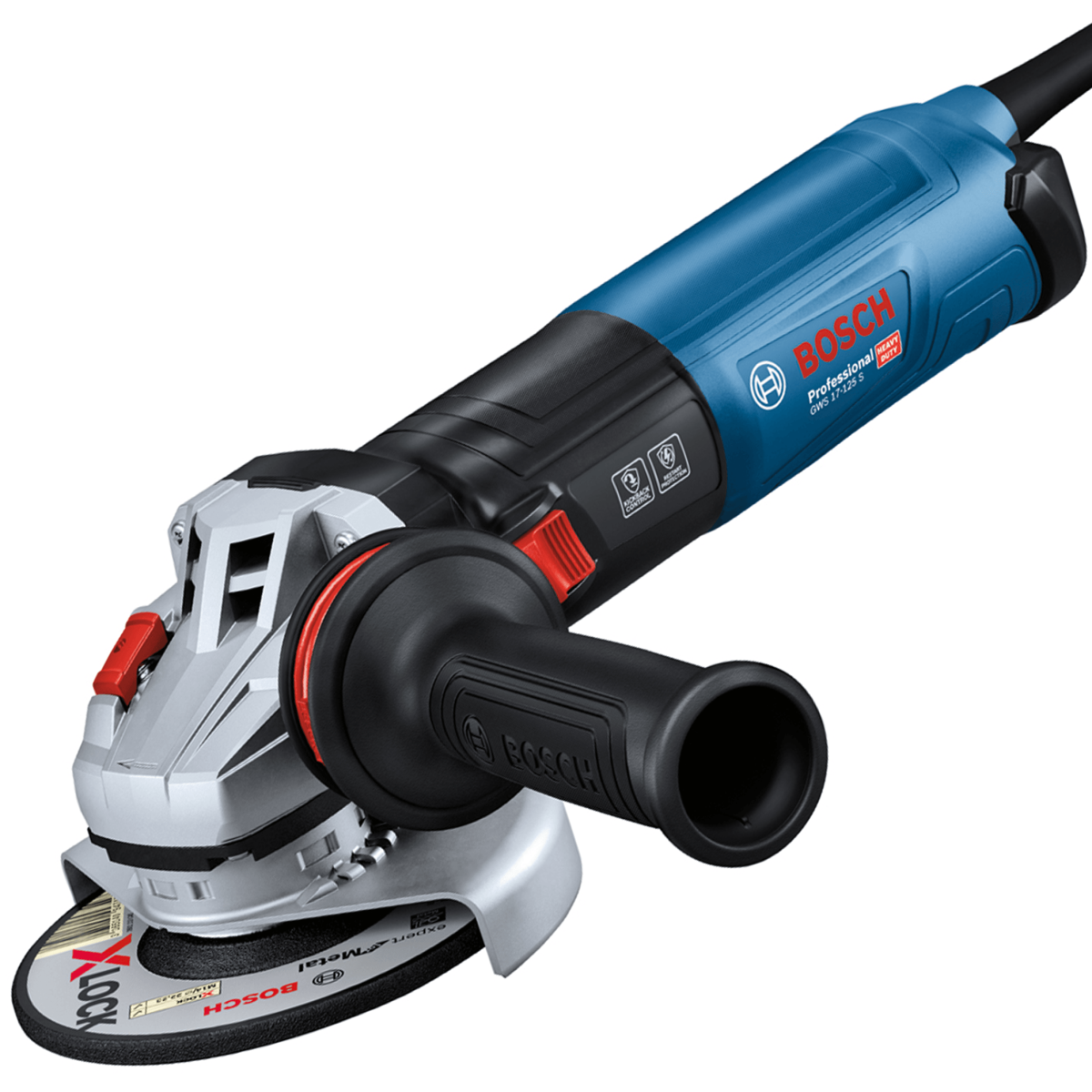 GWS 17-125 S, Polizor unghiular 1700 W, Ø125