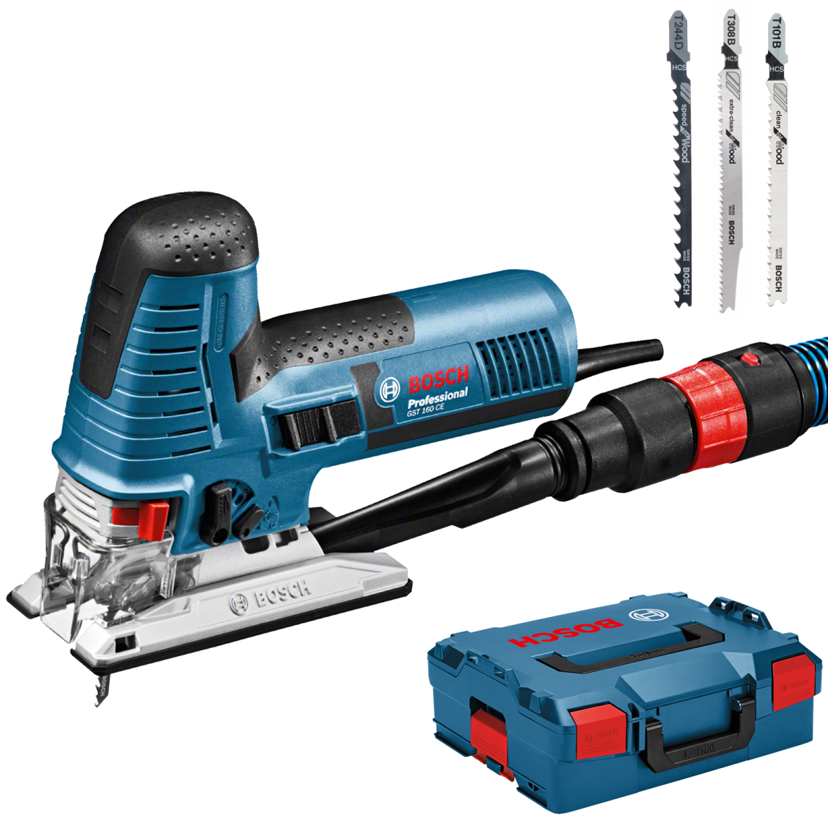 GST 160 CE Ferastrau vertical 800 W + L-Boxx