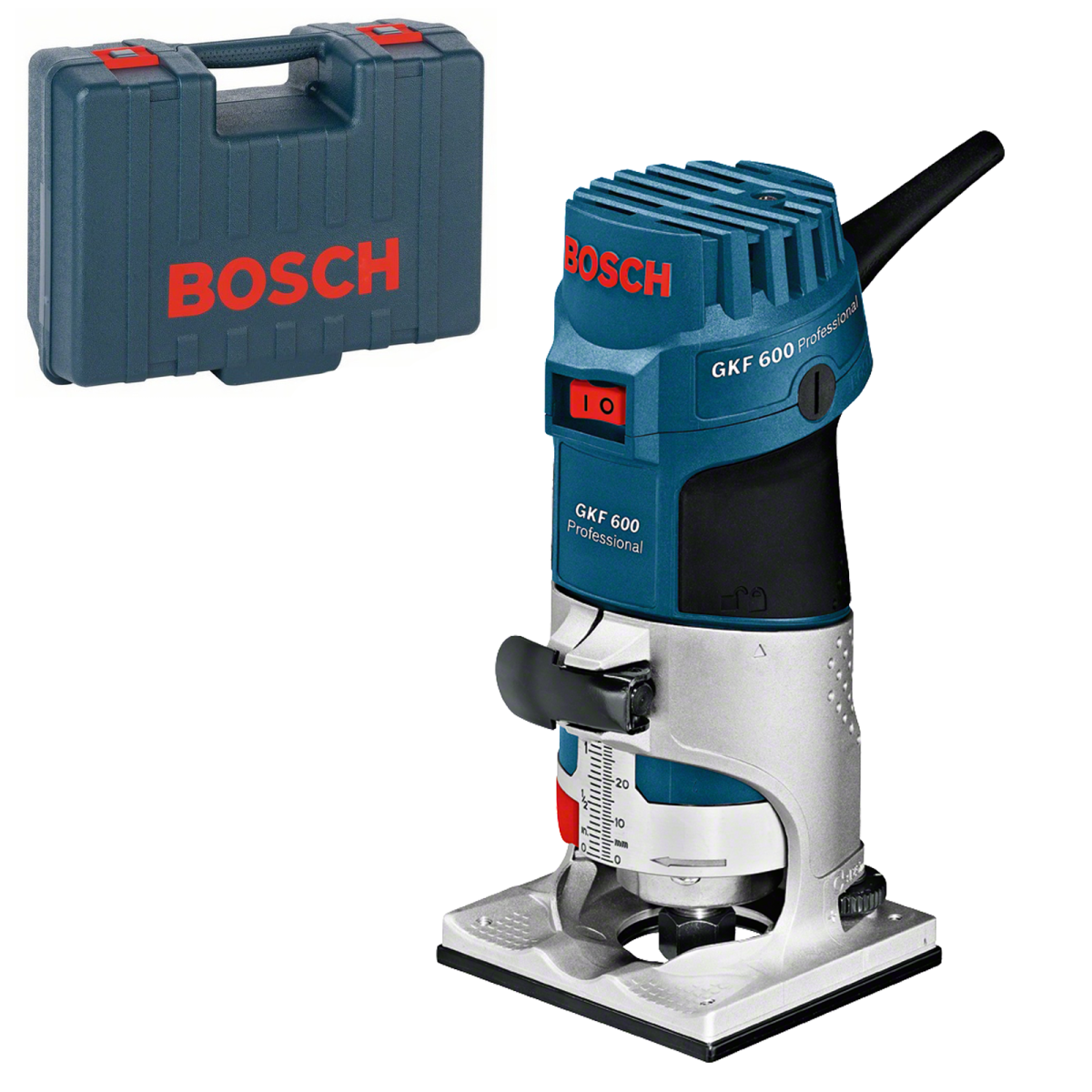 GKF 600 Masina de frezat muchii 600 W + Valiza