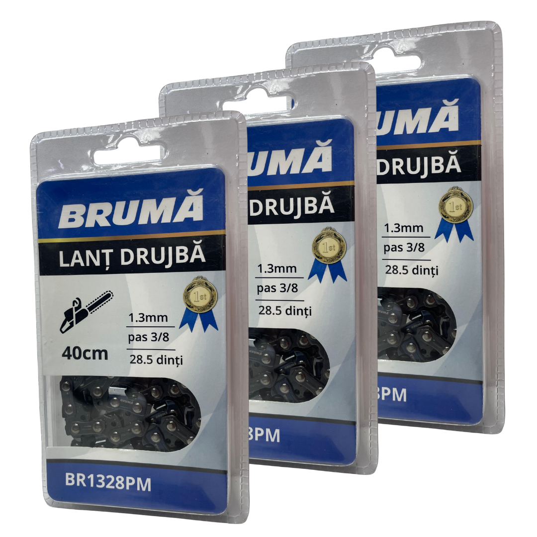 Lant drujba 40 cm, 28.5 dinti, pas 3/8, canal 1.3 mm (3 buc) BR1328PM