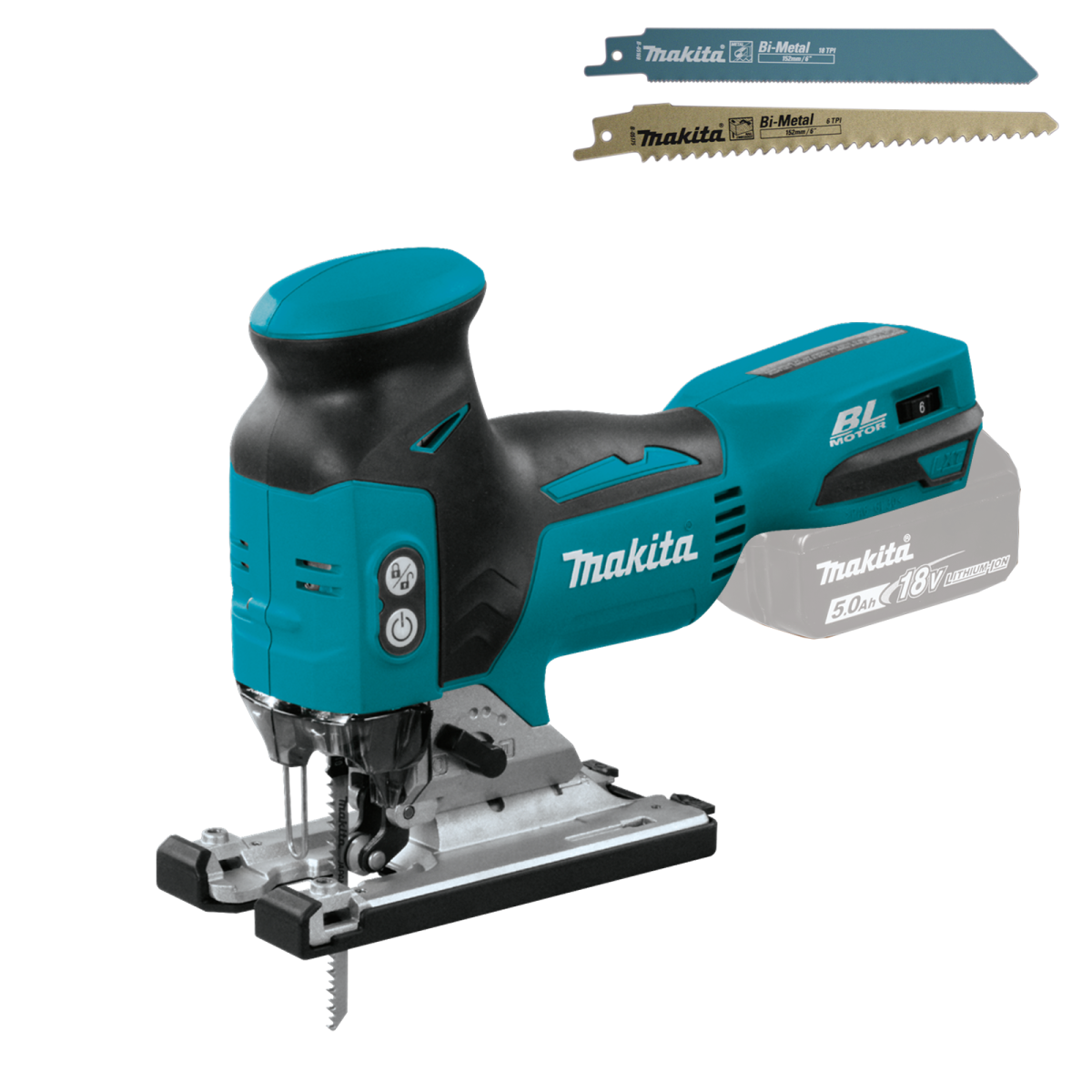 DJV181Z (SOLO) Ferastrau vertical Li-Ion, 18V, brushless (fara acumulator si incarcator)