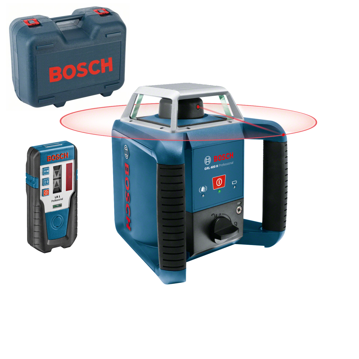 GRL 400 H, Nivela laser rotativa orizontal (400 m)
