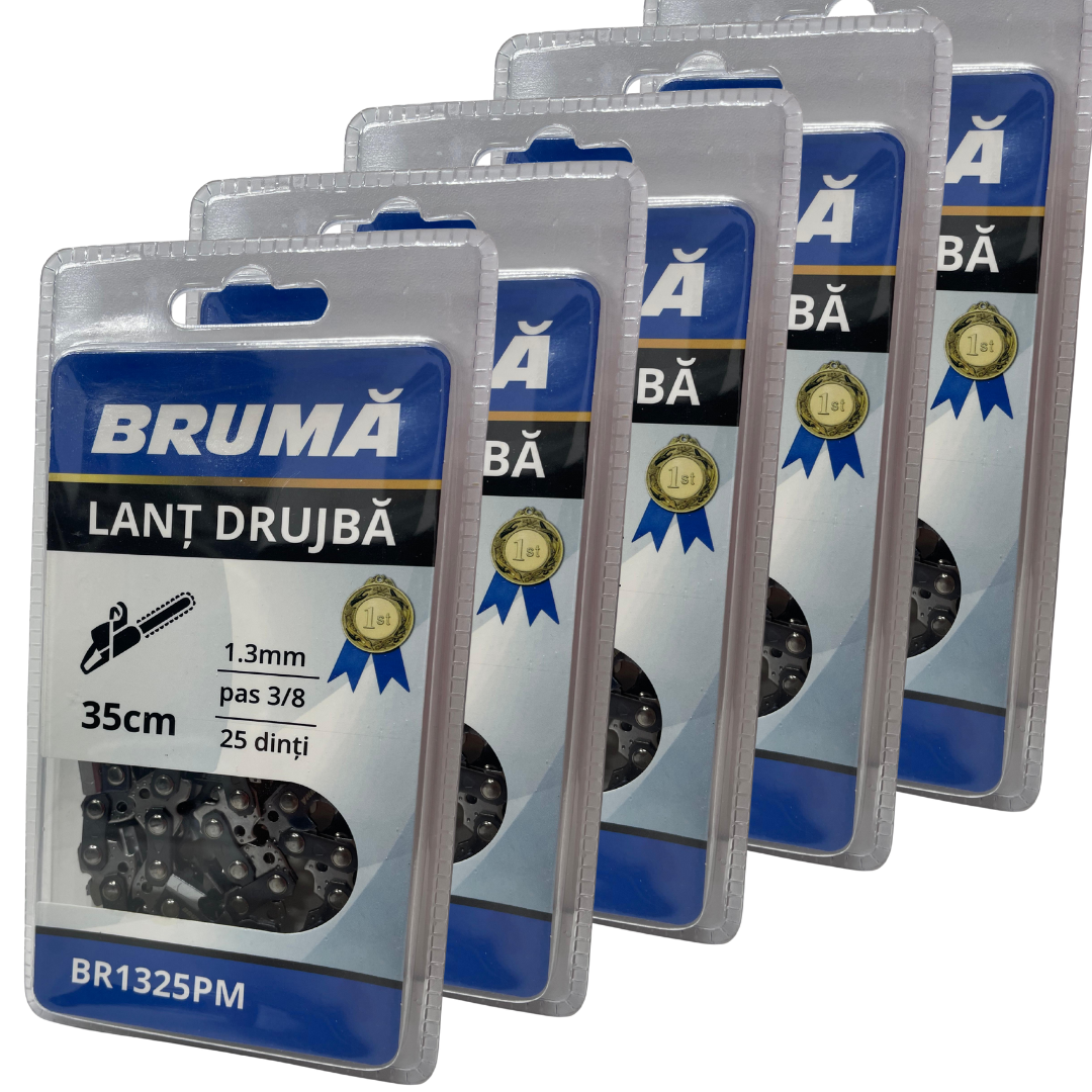 Lant drujba 35 cm, 25 dinti, pas 3/8, canal 1.3 mm (5 buc) BR1325PM