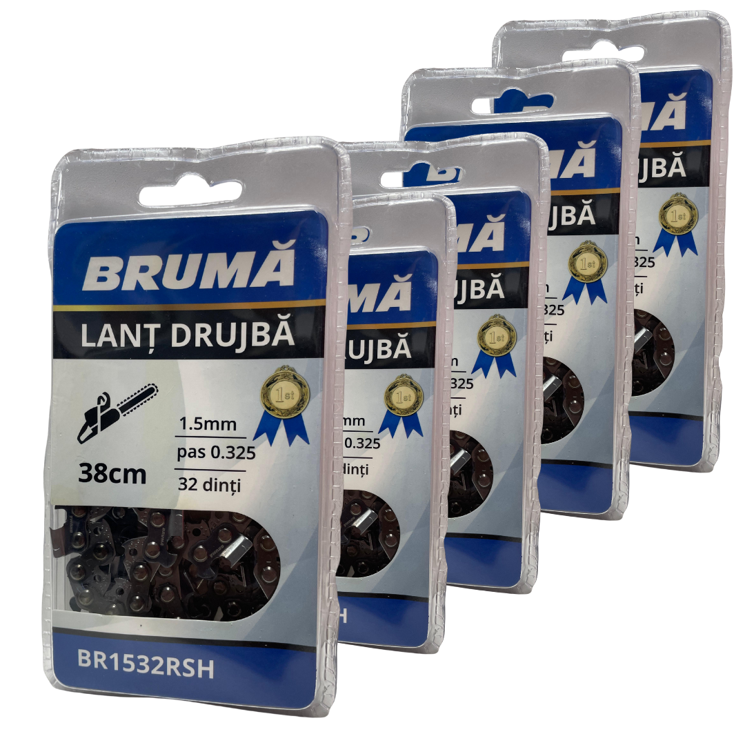 Lant drujba 38 cm, 32 dinti, pas 325, canal 1.5 mm (5 bucati) BR1532RSH
