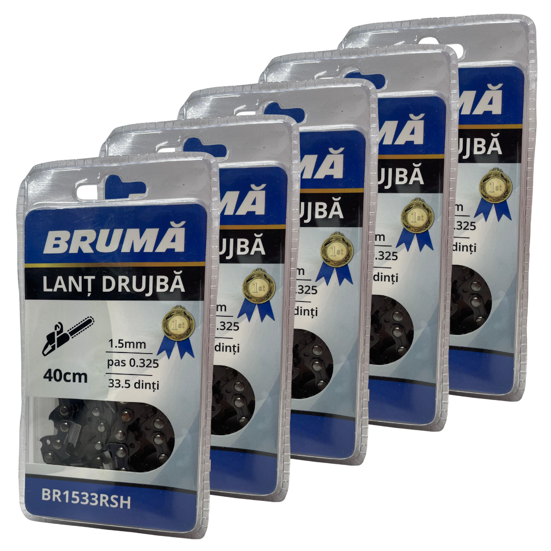 Lant drujba 40 cm, 33.5 dinti, pas 325, canal 1.5 mm (5 buc) BR1533RSH
