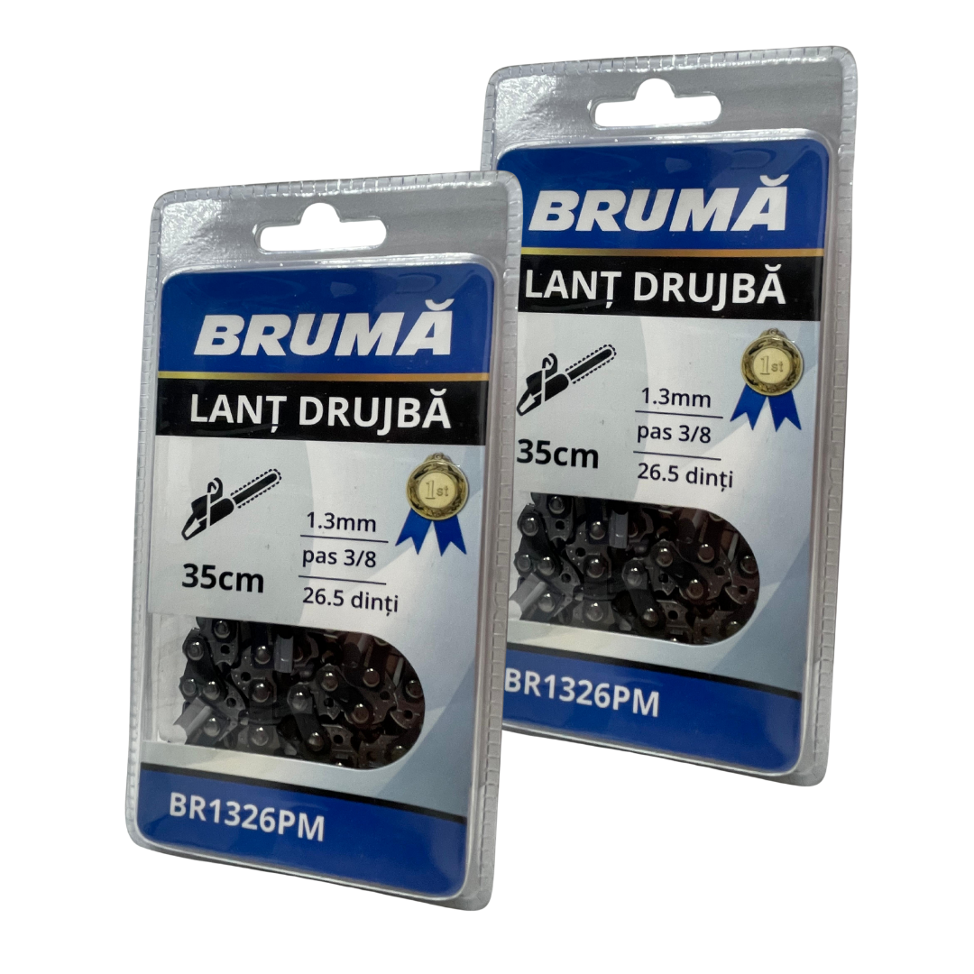 Lant drujba 35 cm, 26.5 dinti, pas 3/8, canal 1.3 mm (2 buc)