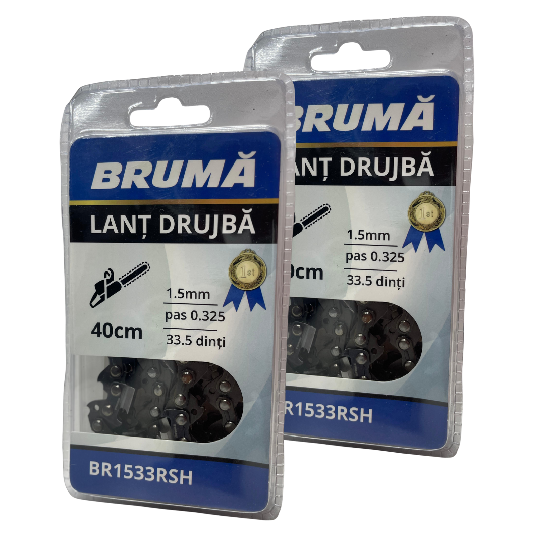 Lant drujba 40 cm, 33.5 dinti, pas 325, canal 1.5 mm (2 buc) BR1533RSH