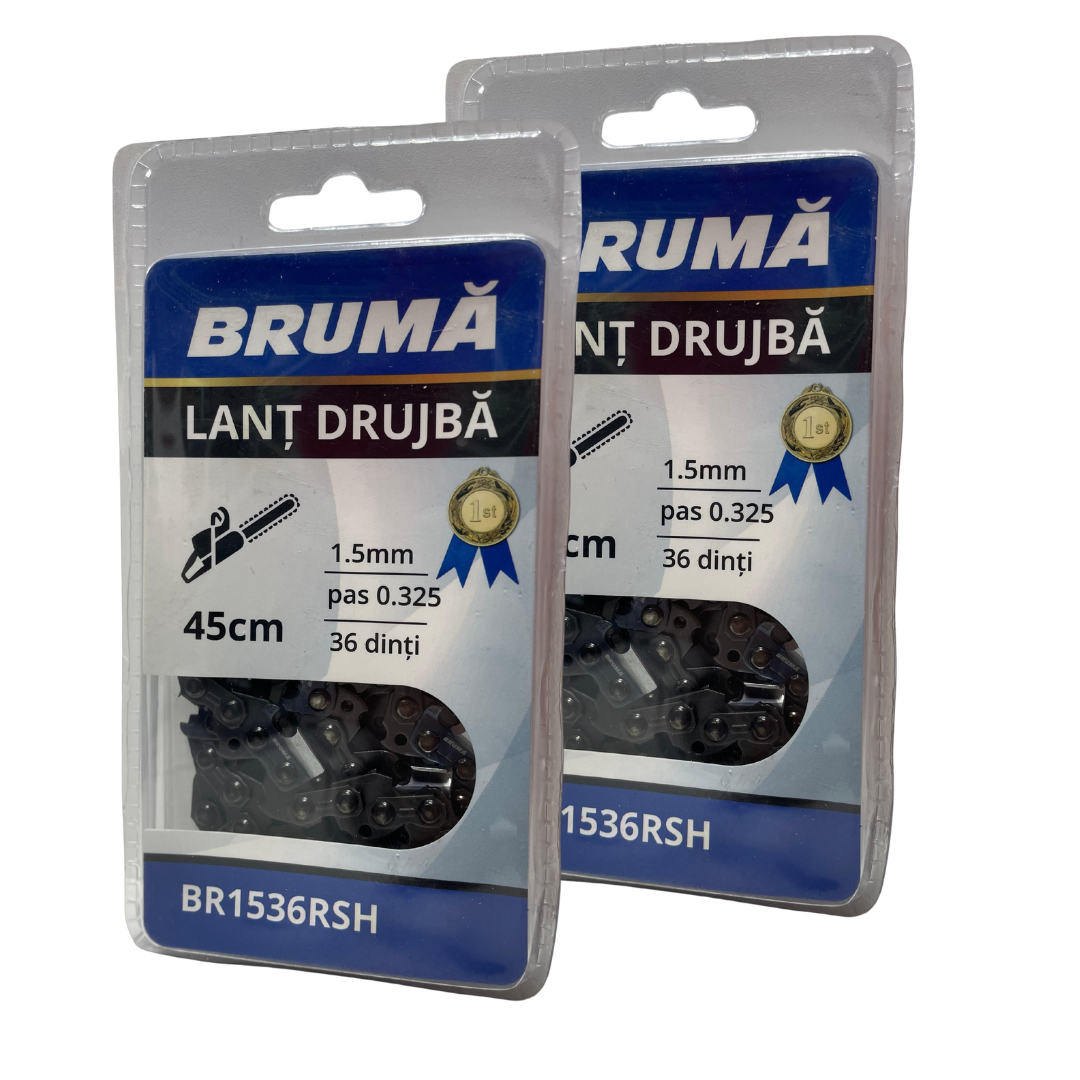 Lant drujba 45 cm, 36 dinti, pas 325, canal 1.5 mm (2 buc) BR1536RSH