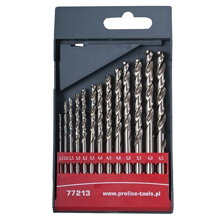 Set burghie metal hss 135° in caseta 2.0-8.0 mm 13p