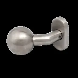 Buton fix inclinat cu bocheta ovala