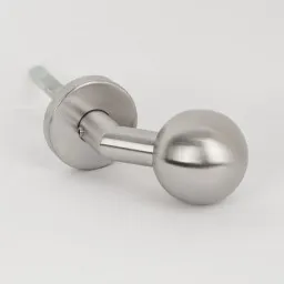 Buton fix inclinat cu bocheta rotunda