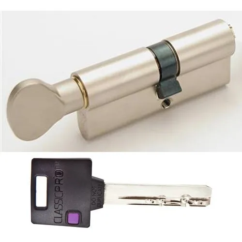 Cilindru cu buton Mul-T-Lock Clasic Pro (Lungime 31x31)