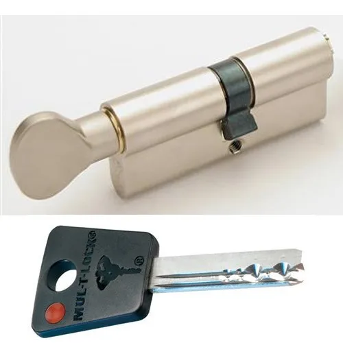 Cilindru cu buton Mul-T-Lock 7x7 (Lungime 30x30)