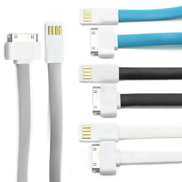 Resigilat - Cablu de date pentru iPhone 3/S 4/S - diverse culori - CARGUARD