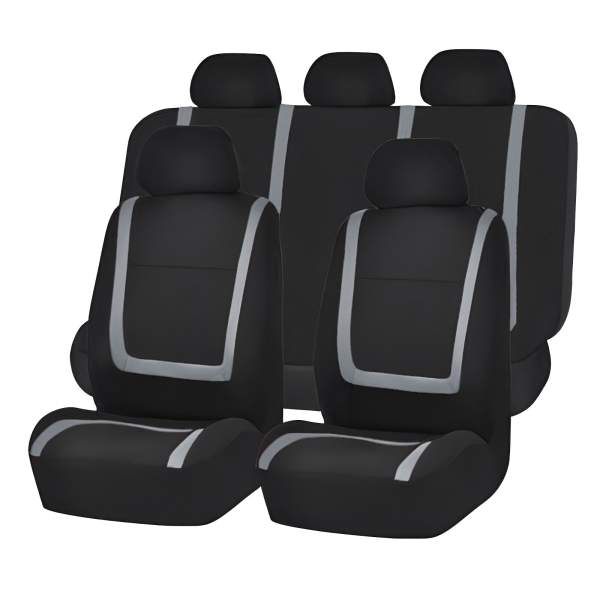 Resigilat - Huse universale pentru scaune auto - gri - CARGUARD