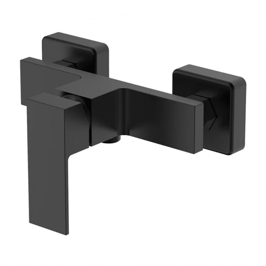 Baterie dus Wellis Mamba, negru - Negru, mat, pe perete