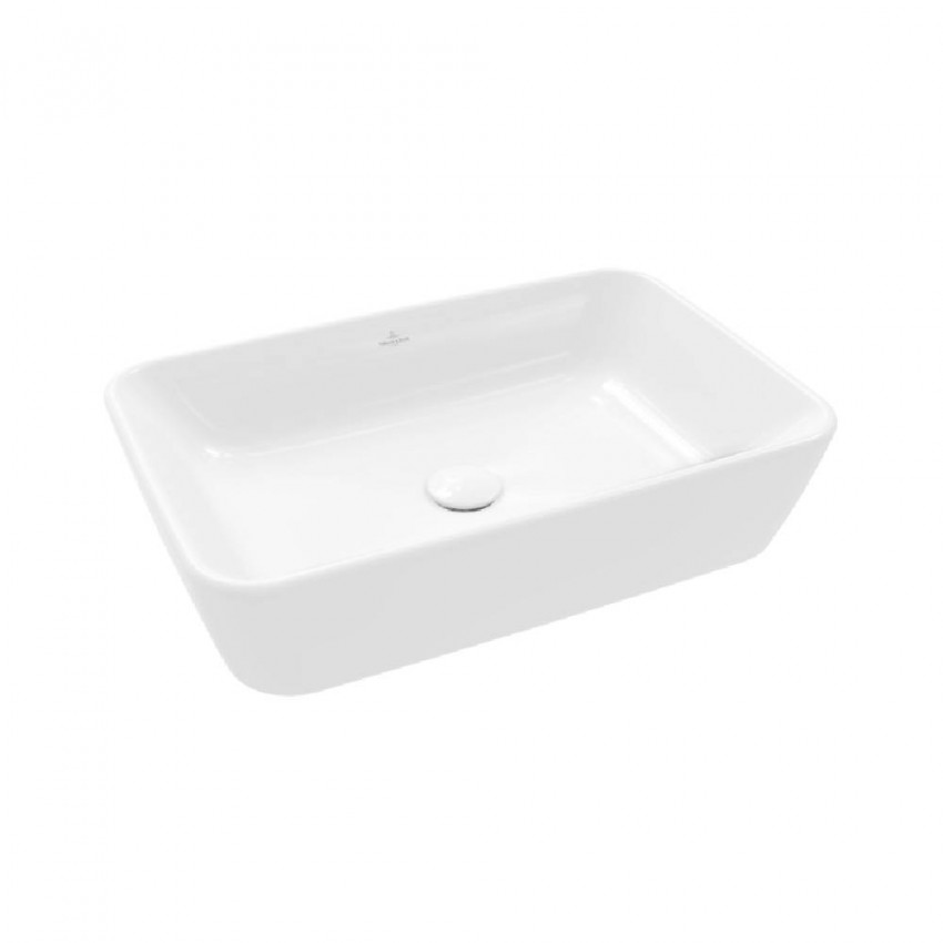 Lavoar Villeroy&Boch Arhitectura, alb, lucios - Alb pal, lucios, pe blat, ceramica