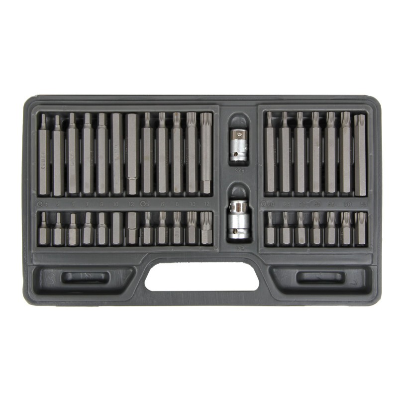 SET VARFURI HEXAGONALE/CANELATE/TORX CR-VA S2 - 40P.